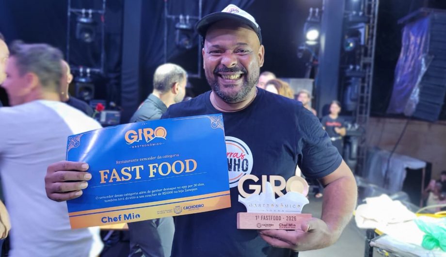 Giro Gastronômico premia destaques da culinária cachoeirense durante o Festival do Rei