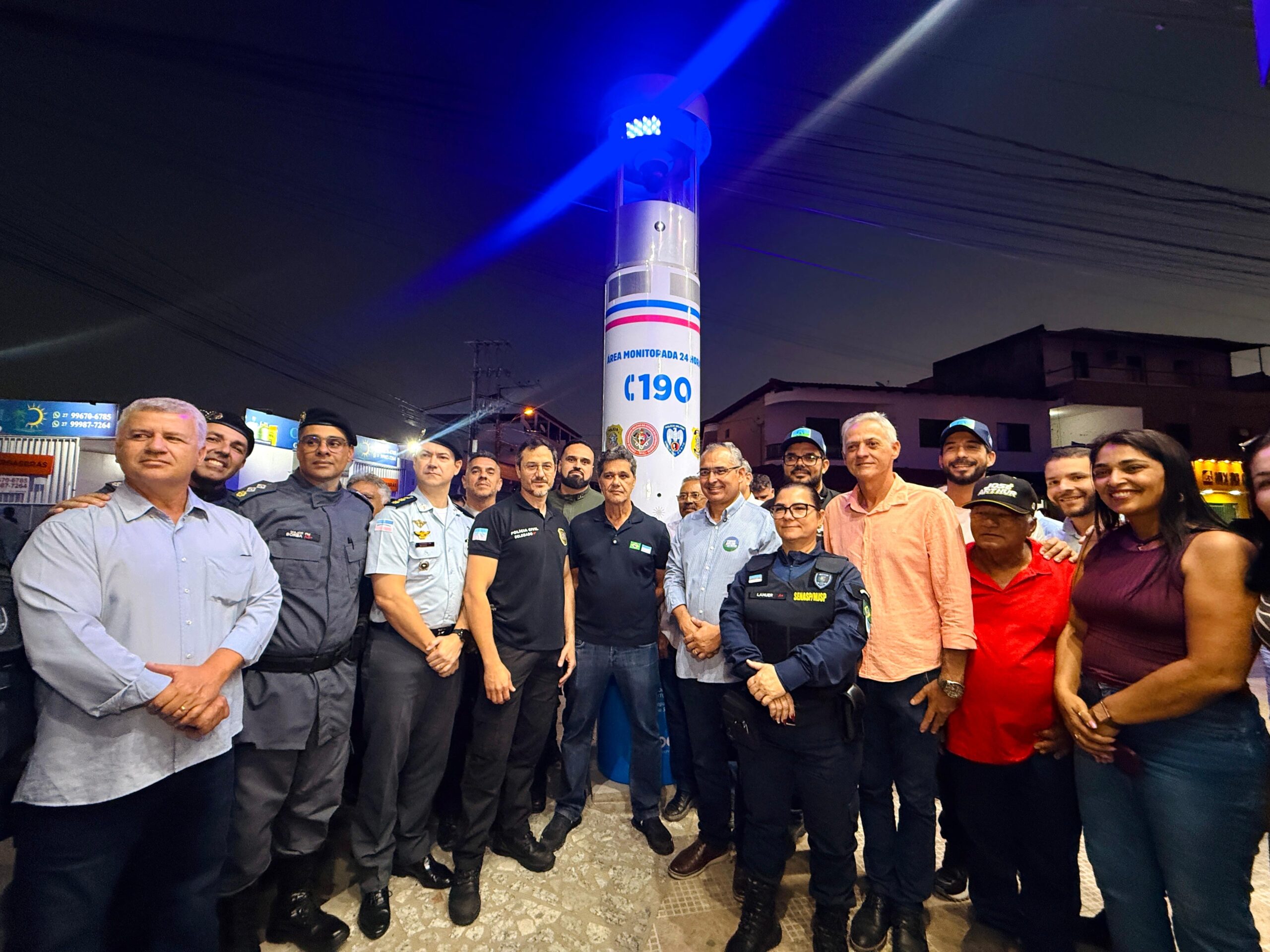 Governo do Estado inaugura primeiro Totem de Segurança em São Mateus