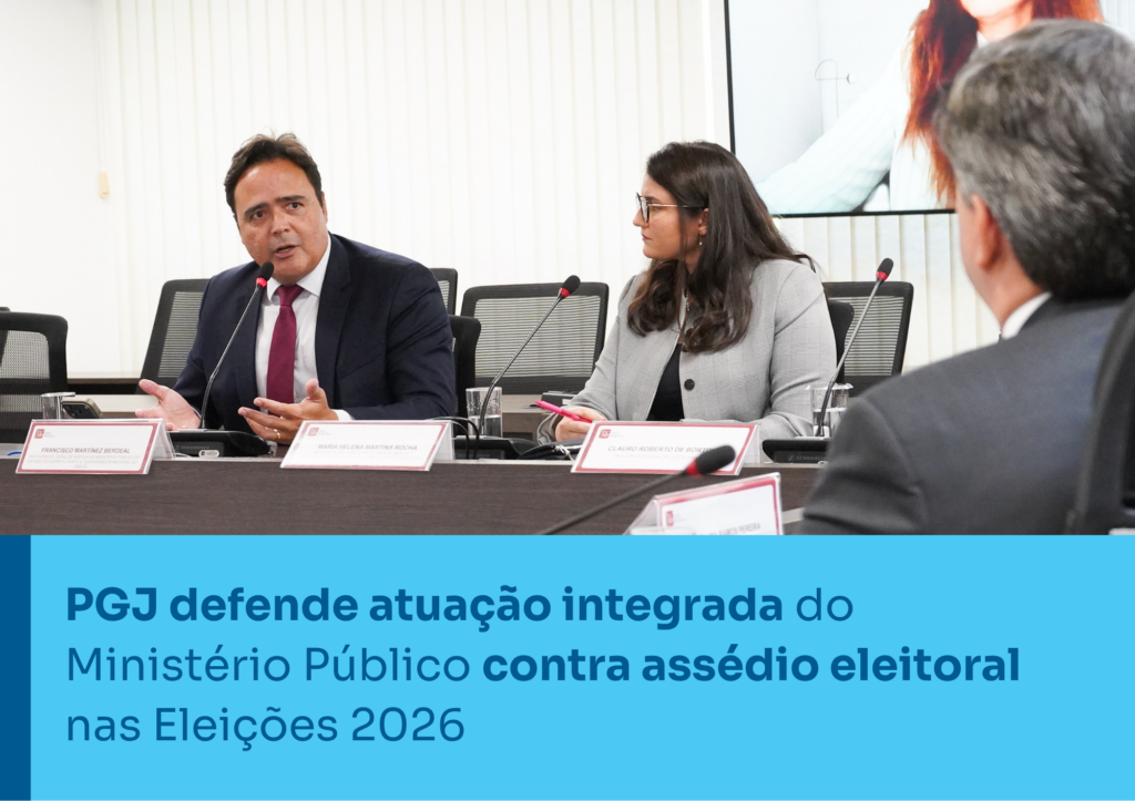Procurador-Geral do ES defende atuação integrada do MP contra assédio eleitoral nas Eleições 2026